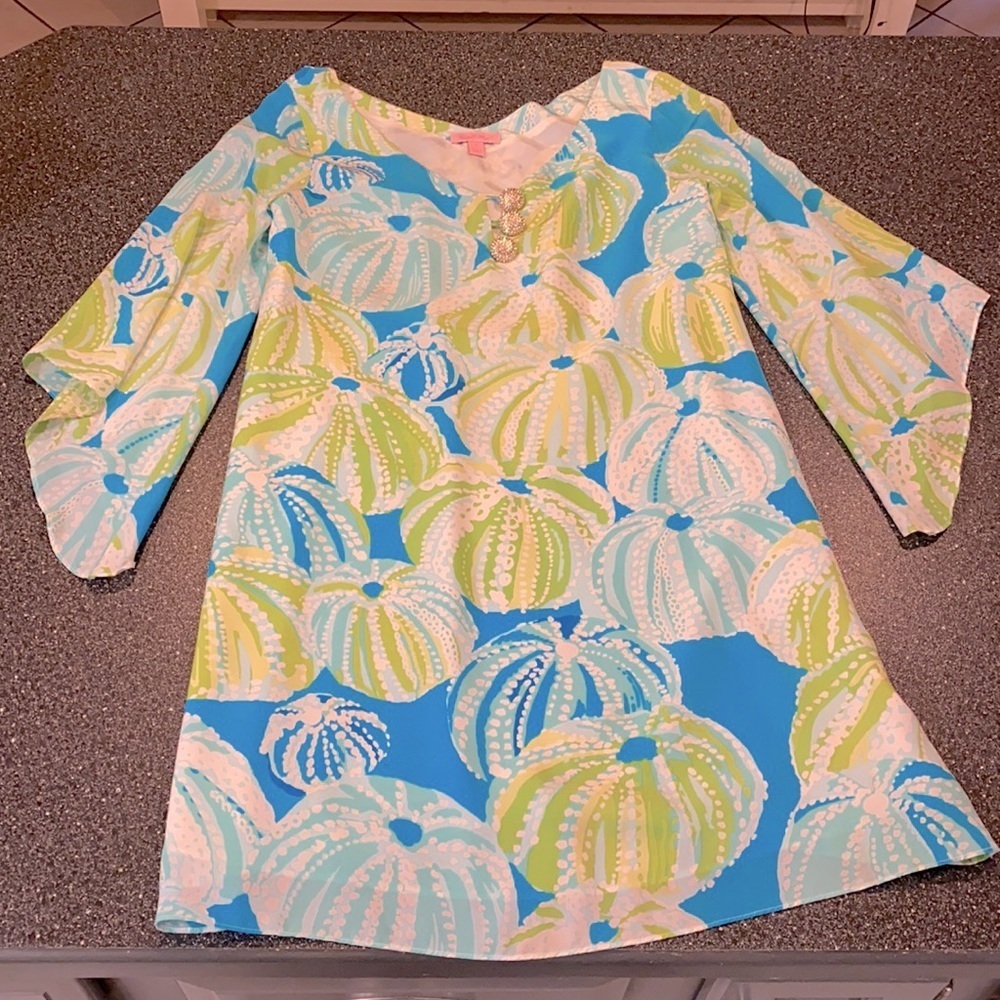 LILLY PULITZER | silk shell dress